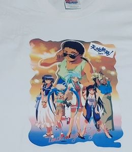 Vintage 1992 Anime Tenchi Muyo Promo Vaporwave Tee